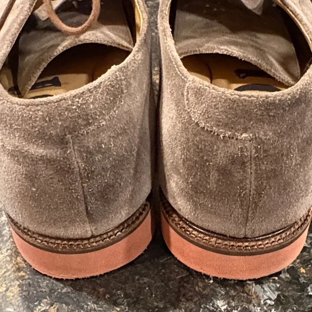 1901 Suede Leather Oxford Mens Shoes